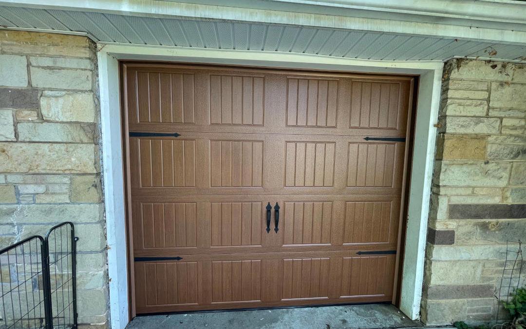Garage door upgrade? Choose wood without the work!