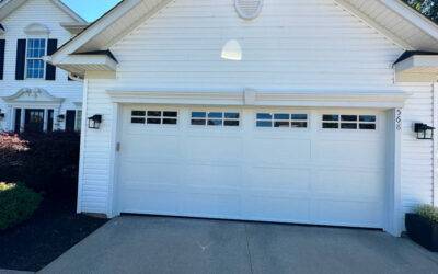 Install peace of mind with garage door battery backup
